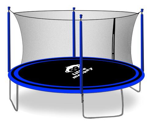 Trampolin 4.5 mts Red Brincolin Reforzado 15 Pies Uso Rudo Tumbling