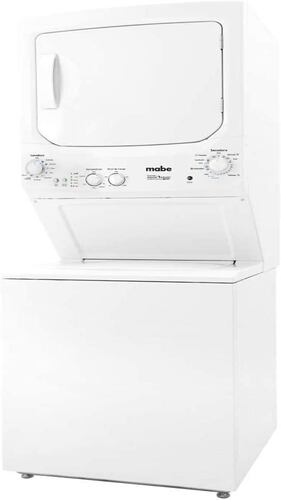 Centro de Lavado a Gas Aqua Saver Green LP 20 kg Blanco con Sanitizado Mabe - MCL2040PSBB0