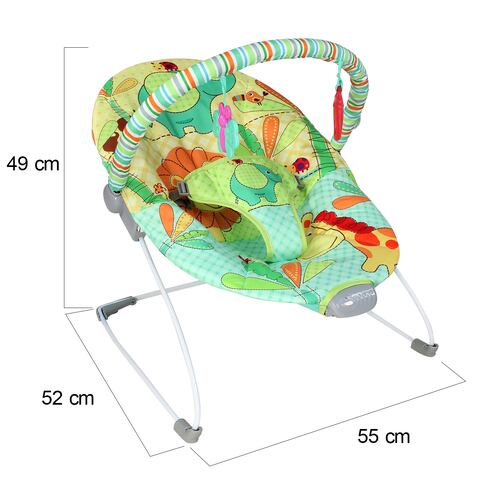 Bouncer Silla Mecedora Bebe Con Juguetes Portatil Elefante