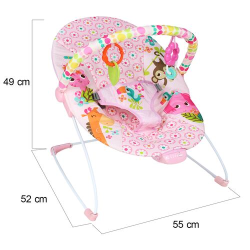 Bouncer Silla Mecedora Bebe Con Juguetes Portatil Tucan