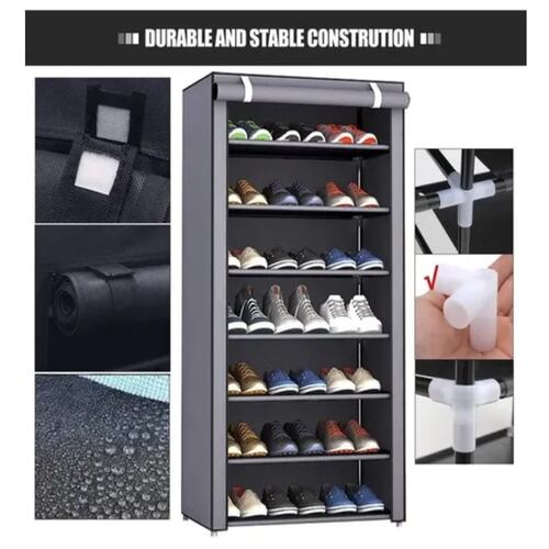 Zapatera Closet Organizador De Zapatos 7 Niveles 21 Pares