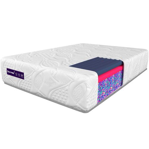 Colchón Individual Dormez Catar Inder Memory Foam Gel Confort Plus.