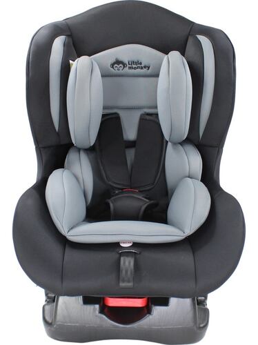 Autoasiento Gris Bebe 3 Posiciones Arnes 5 Puntos Seguridad