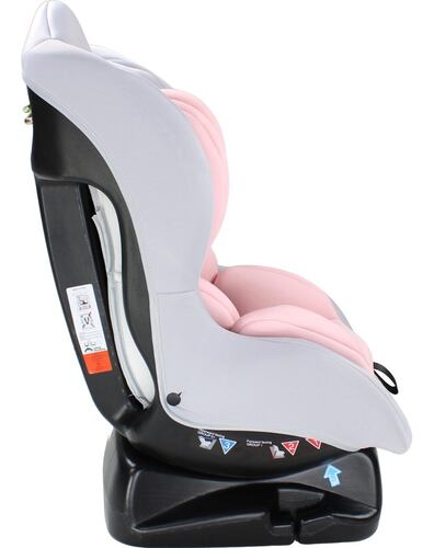 Autoasiento Rosa Bebe 3 Posiciones Arnes 5 Puntos Seguridad