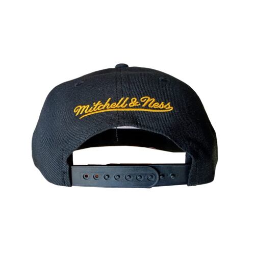 Gorra Mitchell & Ness snapback The Bay Warriors negro JS19078