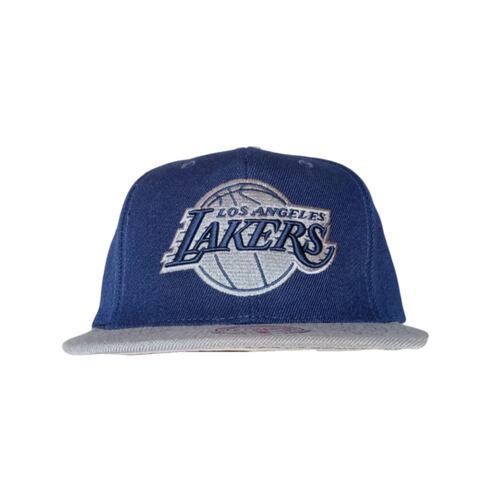 Gorra Mitchell & Ness snapback Los Angeles Lakers azul-gris DX21109