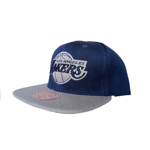 Gorra Mitchell & Ness snapback Los Angeles Lakers azul-gris DX21109