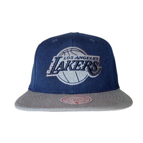 Gorra Mitchell & Ness snapback Los Angeles Lakers azul-gris DX21109