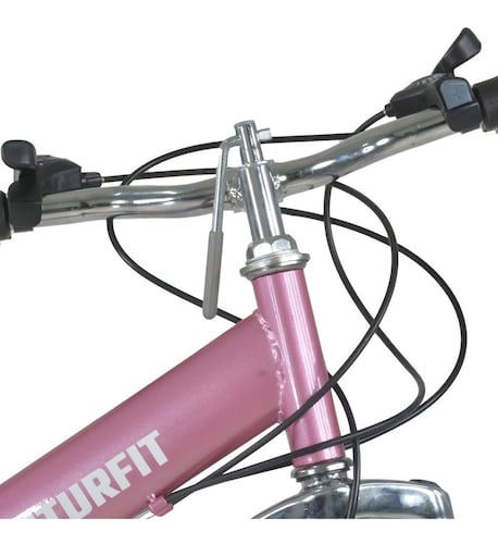 Bicicleta Plegable De Montaña R26 Freno De Disco 21 Vel Rosa