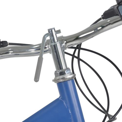 Bicicleta De Montaña Plegable R26 Freno De Disco 21 Vel Azul