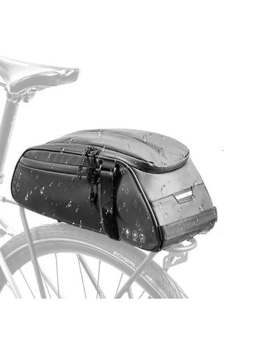 Bolsa Maleta Porta Bulto Bicicleta Petukita Box Impermeable 8l Negro