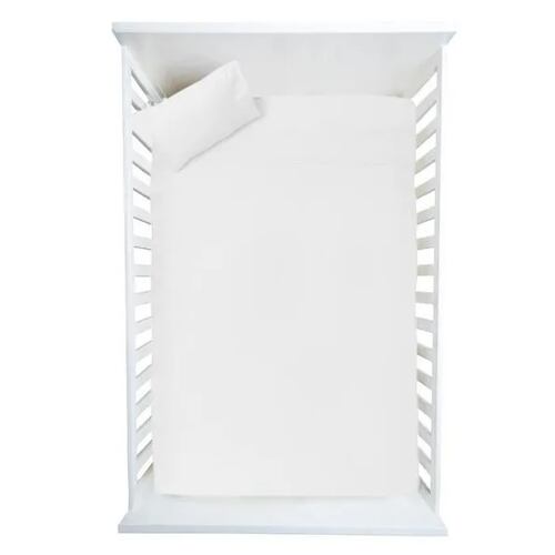 Sábanas Ultrasoft Blanco Cama Cuna Corral Bebé Chiqui Mundo
