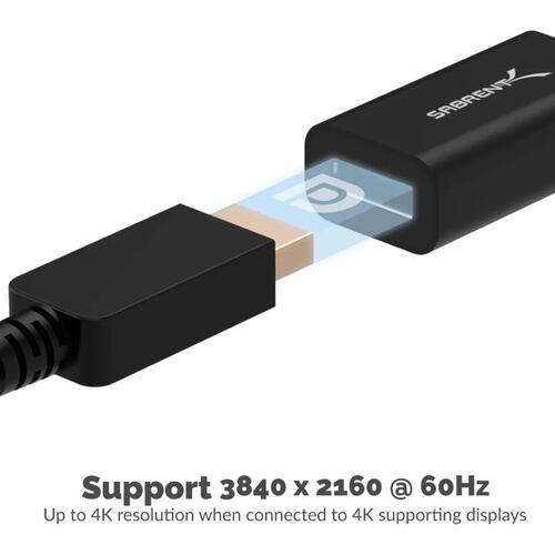 Adaptador Convertidor Usb C A Displayport Sabrent DA-DPUC