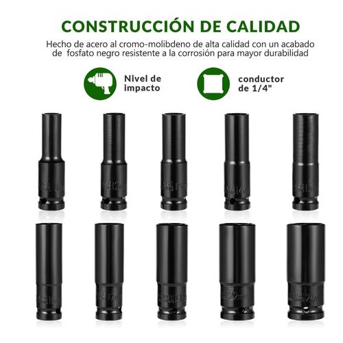Juego De Herramientas Llave Vaso Kit De Mecánicas