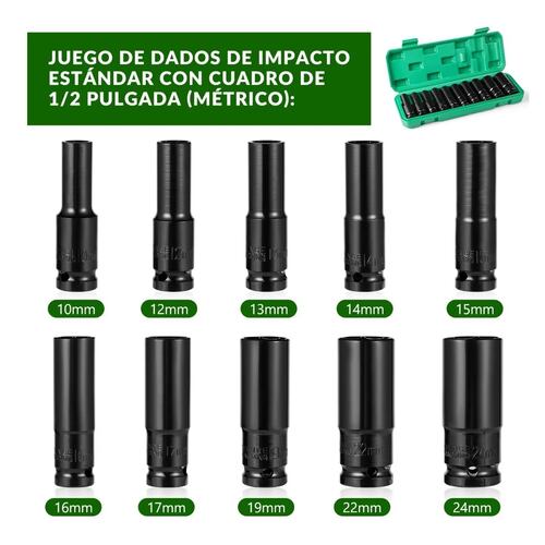 Juego De Herramientas Llave Vaso Kit De Mecánicas