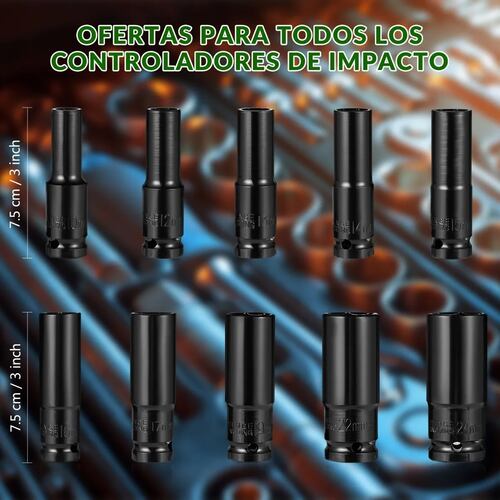 Juego De Herramientas Llave Vaso Kit De Mecánicas