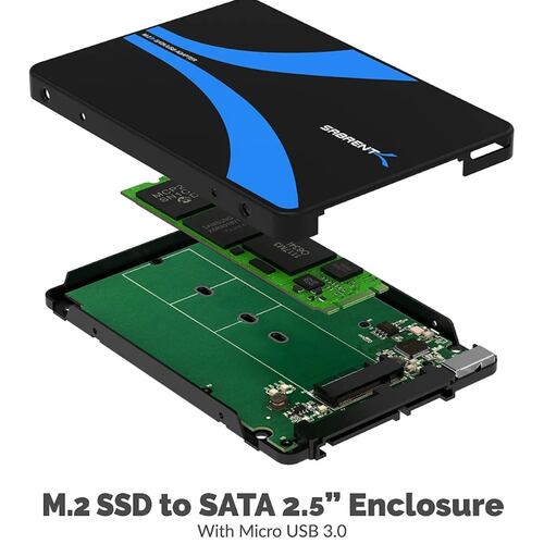 Case Externo Sabrent EC-M2CU M.2 SSD A SATA 2.5" usb 3.0