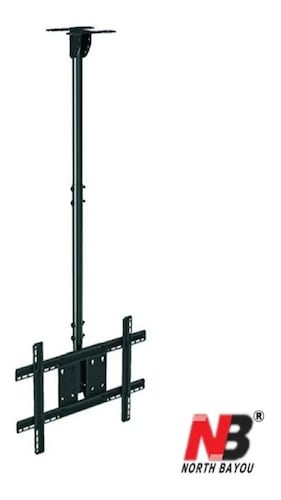 North Bayou Soporte de Techo NB-T560-15 para Pantalla 32" - 57", hasta 68.2Kg, Negro