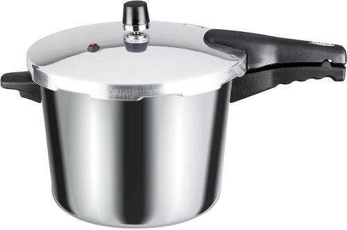 Vasconia 75491 Express Premier - Olla de Presión, 100% Aluminio, 8 L, Color Plata