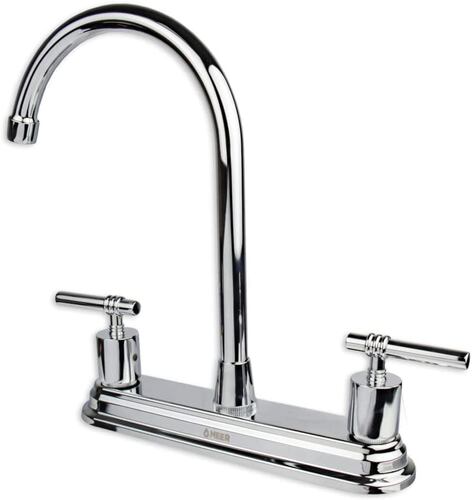 Tarja con Escurridero Derecho, Mezcladora Monomando y Kit de instalación.