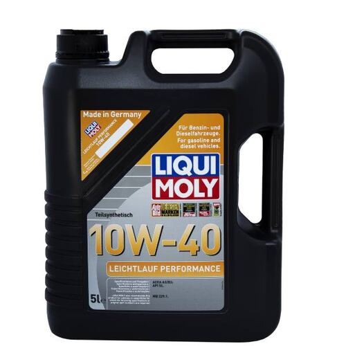 Aceite Semi Sintético 10w40 Liqui Moly Leichtlauf Perfor­mance, 5L