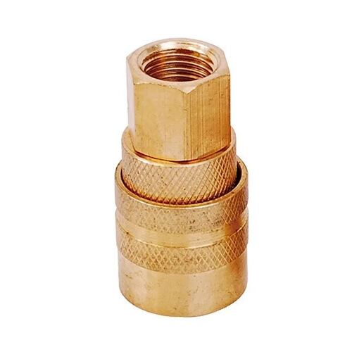 Cople Conexión Rápida Hembra 1/4 PLG Npt Latón Surtek