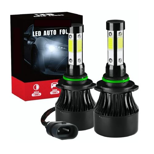 Kit De Faros Delanteros De 4 Lados Led Rayo Bajo Conector H7