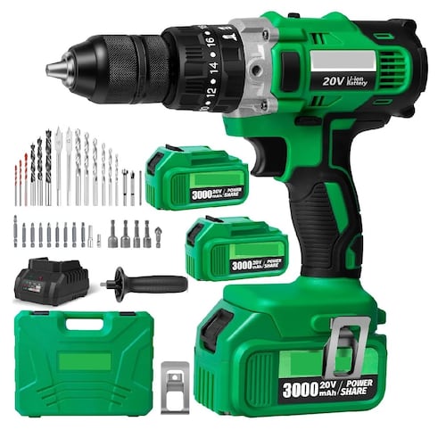 Kit Pro Taladro Rotomartillo 1/2''  2*3.0ah 