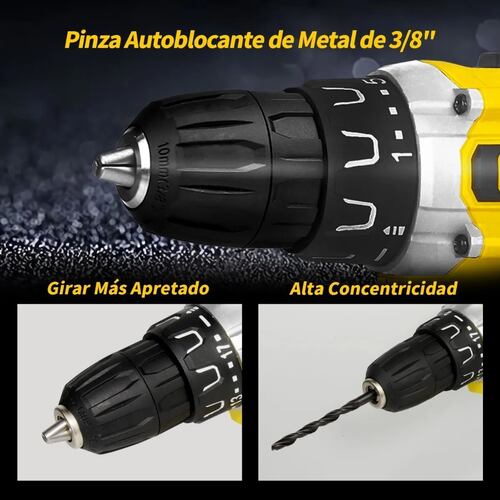 Taladro Inalámbrico Atornillador Electrico 21v 2 Baterías