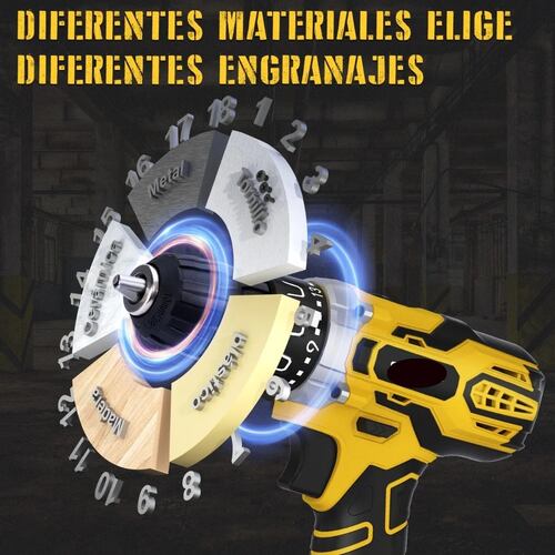 Taladro Inalámbrico Atornillador Electrico 21v 2 Baterías
