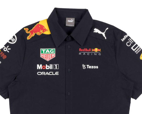 Camisa Hombre Puma Red Bull Racing Rbr Team Shirt 763264.