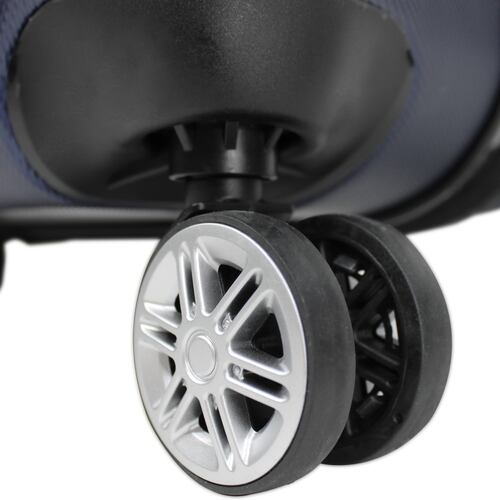 Set Juego 4 Maletas Viaje Resistentes 4 Ruedas 360 Premium Gris
