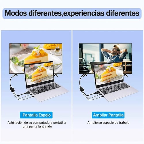 Convertidor Video Vga A Hdmi Audio Adaptadores Full Hd 1080p