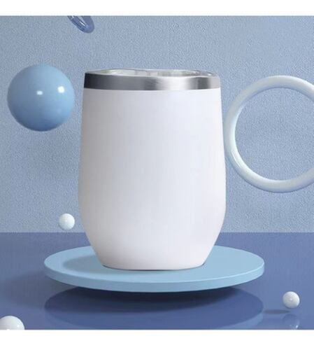 Vaso Termico 12oz Acero Inoxidable W/calor/frí Blanco