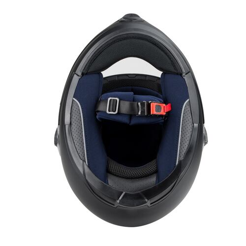 Casco Moto Abatible NZI FLIPPY certificado ECE Negro Mate.