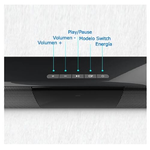 Barra De Sonido Bocina Bluetooth Recargable