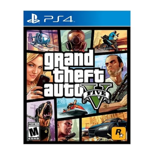 Grand Theft Auto V Standard Edition Rockstar Games PS4 Físico