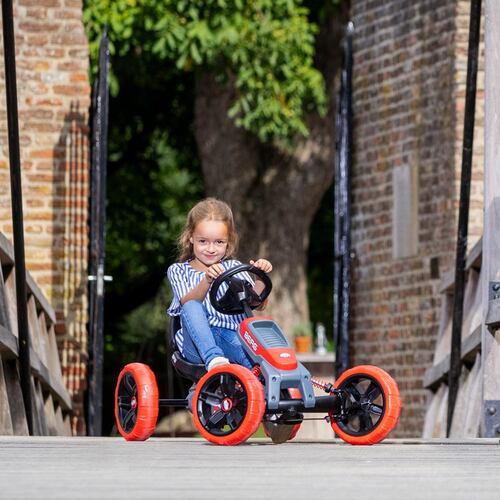 Go Kart carrito montable pedales Berg Toys Reppy Rebel Rojo