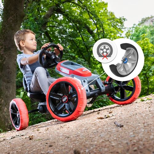 Go Kart carrito montable pedales Berg Toys Reppy Rebel Rojo