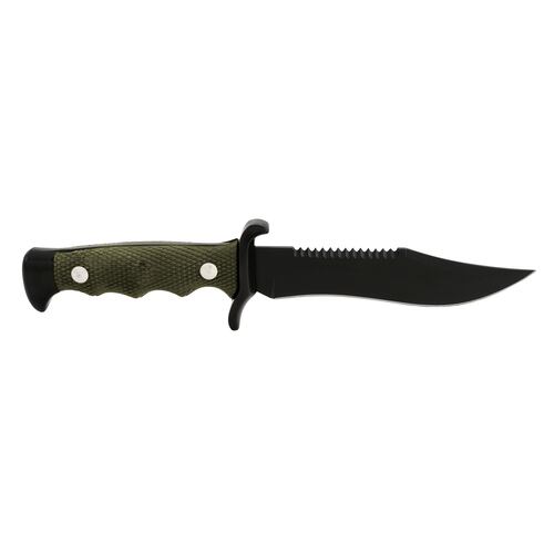 Cuchillo Miguel Nieto modelo Combate 3001 hoja lisa con sierra con Mango ABS y zamak