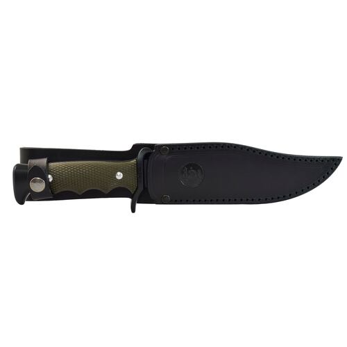 Cuchillo Miguel Nieto modelo Combate 3001 hoja lisa con sierra con Mango ABS y zamak