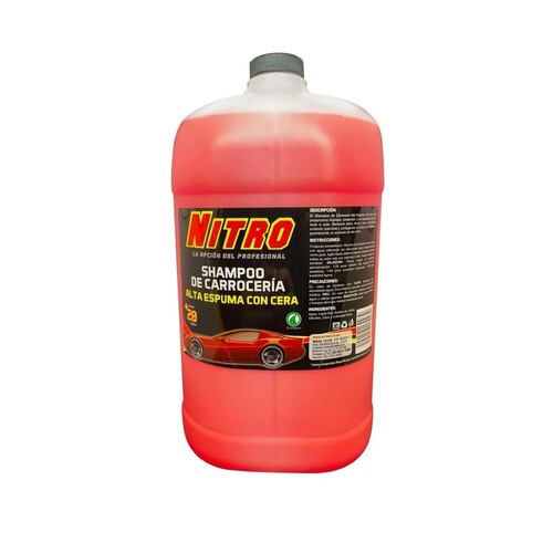 Shampoo De Carrocería Alta Espuma Y Cera De 4 L