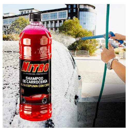 Shampoo De Carrocería Alta Espuma Y Cera De 4 L