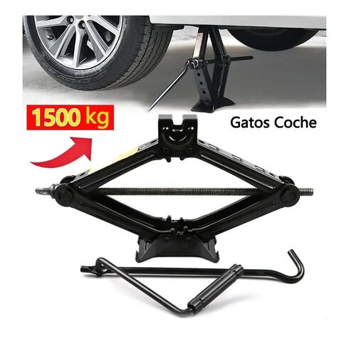 Gato Mecanico Tijera Negro