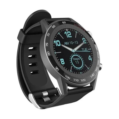 Reloj Inteligente Smartwatch Bluetooth Touch Steren Oximetro Color De La Caja Gris.