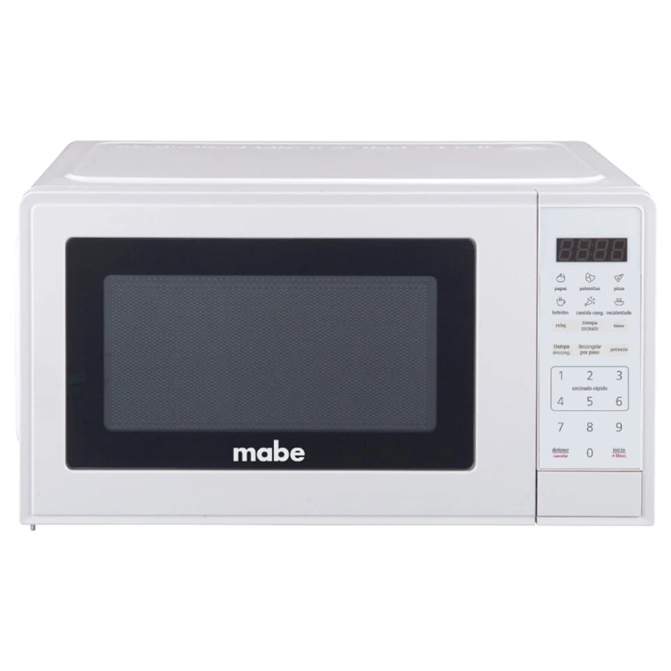 Horno microondas MABE HMM07BB 0.7p3 10 niveles potencia blanco
