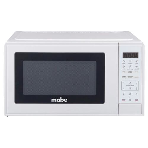 Horno microondas MABE HMM07BB 0.7p3 10 niveles potencia blanco