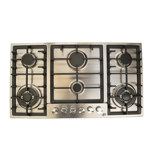 Parrilla A Gas Empotrable Eb 6 Quemadores Acero Eb-483a