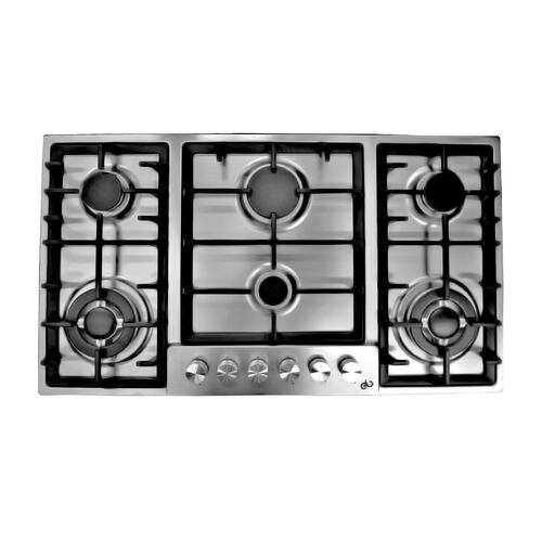Parrilla A Gas Empotrable Eb 6 Quemadores Acero Eb-483a
