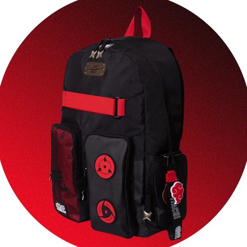 Mochila Naruto Itachi Original Porta Laptop Edición Especial